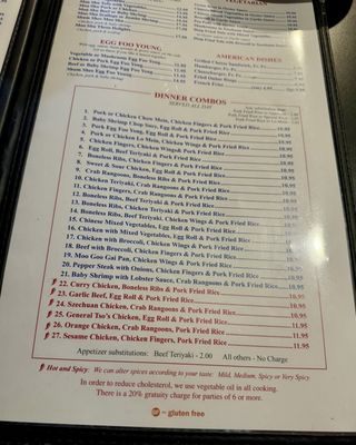 Menu photo 2 Kowloon Village Bethel, ME Menu photo 2 Kowloon Village Bethel, ME