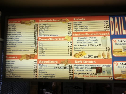Menu photo 5 Valley Drive In Tulare, CA