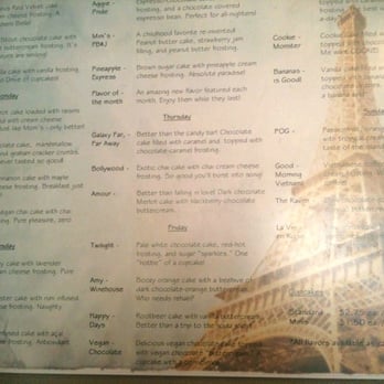 Let Them Eat Cake - Menu - Bakeries Near Me Let Them Eat Cake - Menu - Bakeries Near Me