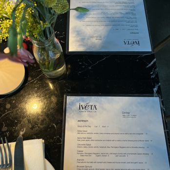 Iveta - Downtown - Menu - Italian Near Me - Santa Cruz, California Iveta - Downtown - Menu - Italian Near Me - Santa Cruz, California