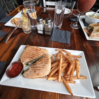 The Creamery Downtown - Pesto Chicken Panini Grilled Sandwich - Cafes Near Me - Green Bay, Wisconsin
