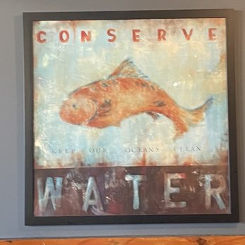 Bennett's Fish Shack - a painting of a fish - Fish & Chips Near Me - Westport, Washington