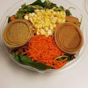 sweetgreen - Healthy Salads, Wraps, and Bowls - Arugula & mixed greens with corn, carrots, broccoli, apples, & balsamic vinaigrette - Salad Near Me - Boston, Massachusetts