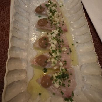 Stracci Pizza - Hamachi crudo - Pizza Near Me - Alexandria, Virginia