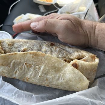 Taquitos Jalisco - Surf and Turf Burrito - it is massive! - Mexican Near Me - Mesa, Arizona