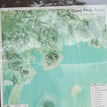Dana Peak Park - Map of the trails - Parks Near Me - Harker Heights, Texas