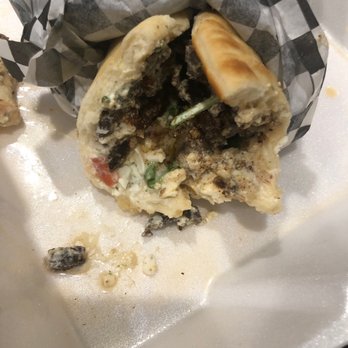 Evergreen Cafe and Gyros - You can see the lil white chunks of feta in there smh. - Cafes Near Me - Olympia, Washington