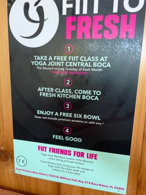 Menu photo 1 Fresh Kitchen Boca Raton, FL