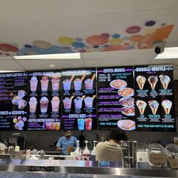 Eiffel Waffle - Menu