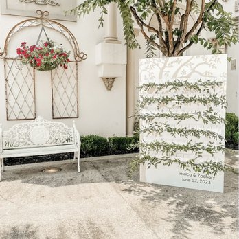Blissful Design & Decor - Customizable Shelf Wall: The Pascal - Party Equipment Rentals Near Me