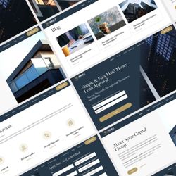 Pink Shark Marketing - Website Design + Development for Hard Money Lending - Financial