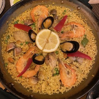 El arco pinoy tapas - Sea food Paella - Arroceria / Paella Near Me - Madrid, M