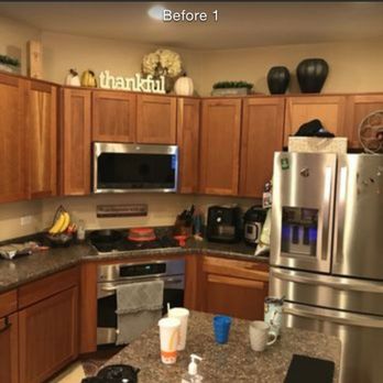 Marvel paints - Home owner cabinet before - Painters Near Me Marvel paints - Home owner cabinet before - Painters Near Me