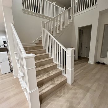 Mulan Floor - a staircase in a home - Flooring Near Me - El Monte, California Mulan Floor - a staircase in a home - Flooring Near Me - El Monte, California