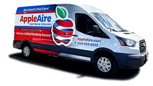 Apple Air Heating Cooling Electric and Plumbing Logo