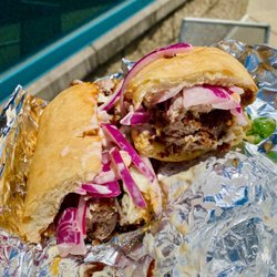 Si Señor Peruvian Sandwiches and More - Chicharron Peruano Sandwich