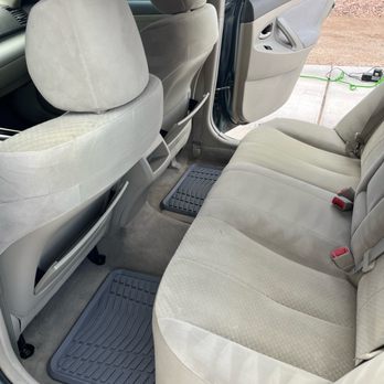 Zaro Detailing - Back seat after detailing - Auto Detailing Near Me - Las Vegas, Nevada Zaro Detailing - Back seat after detailing - Auto Detailing Near Me - Las Vegas, Nevada