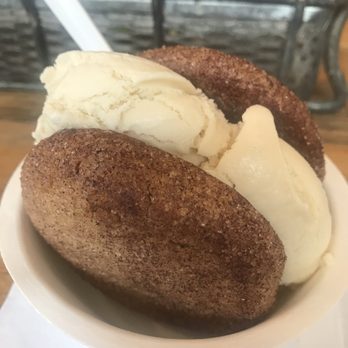 Heritage Creamery - Snicker doodle with cinnamon ice cream. - Ice Cream & Frozen Yogurt Near Me - Waco, Texas Heritage Creamery - Snicker doodle with cinnamon ice cream. - Ice Cream & Frozen Yogurt Near Me - Waco, Texas