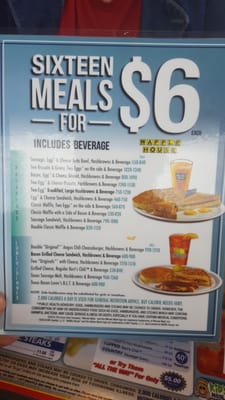 Menu photo 7 Waffle House Erlanger, KY