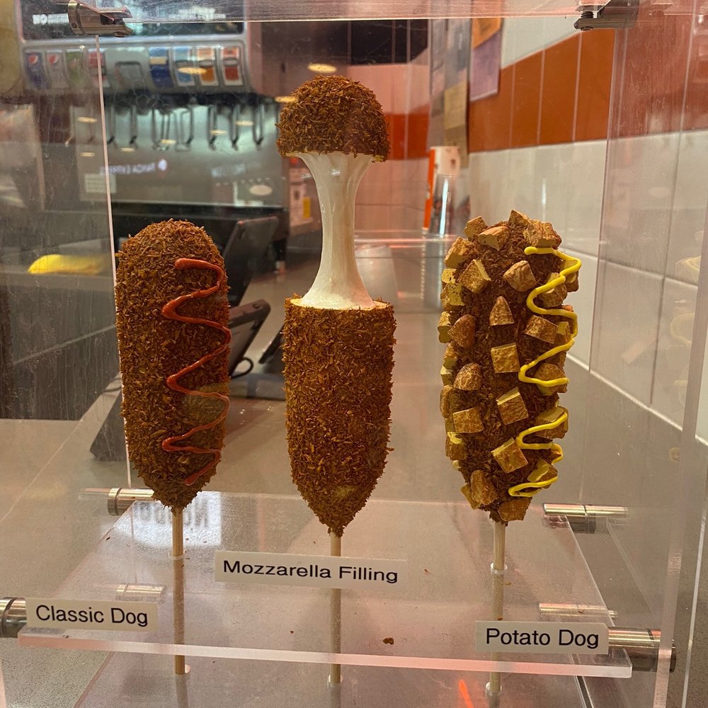 Two Hands Corn Dogs - MainPlace Mall - Options - Korean Near Me - Santa Ana, California Two Hands Corn Dogs - MainPlace Mall - Options - Korean Near Me - Santa Ana, California