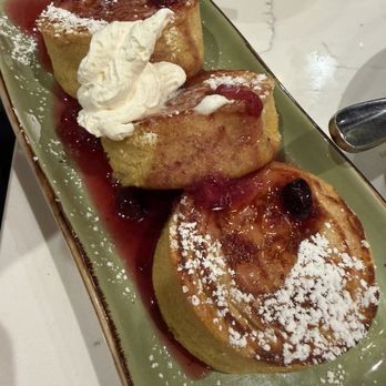 Milk & Honey - Honey Butter Pancakes - Southern Near Me - Hampton, Virginia Milk & Honey - Honey Butter Pancakes - Southern Near Me - Hampton, Virginia