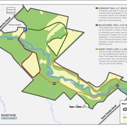 Waterloo Mills Preserve - Waterloo Mills Preserve trail map