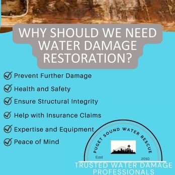 Puget Sound Water Rescue - Damage Restoration Near Me - Seattle, Washington Puget Sound Water Rescue - Damage Restoration Near Me - Seattle, Washington