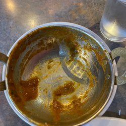 Indian Curry Palace - Empty bowl because it was delicious!
