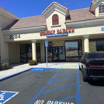 Bombay Bazaar - a car parked in front of the store - International Grocery Near Me - Corona, California Bombay Bazaar - a car parked in front of the store - International Grocery Near Me - Corona, California