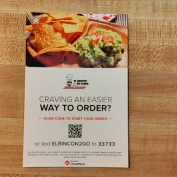 El Rincon De Fabio - Q code card to scan for the carryout menu - Tacos Near Me - Chicago, Illinois El Rincon De Fabio - Q code card to scan for the carryout menu - Tacos Near Me - Chicago, Illinois