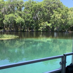 Where the Rainbow River meets the Withlacoochee River. Where the Rainbow River meets the Withlacoochee River.