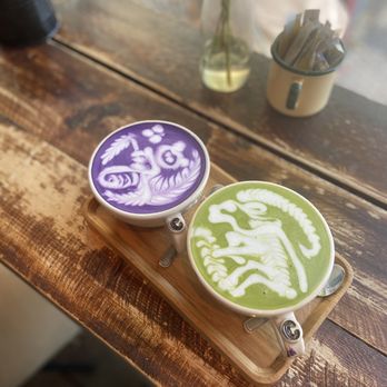 Cafefin - Ube Latte, Matcha Latte - Cafes Near Me - Prague, Puerto Rico