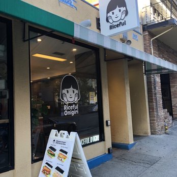 Riceful - From the exterior. I really should've taken one of the actual product but they wrap it so nice. - Asian Fusion Near Me - Berkeley, California