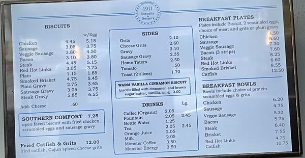 1911 Biscuits & Burgers by null