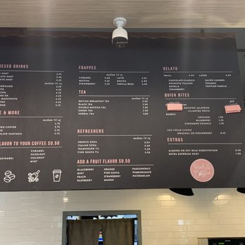 Pink Coffee - Menu - Desserts Near Me - Garland, Texas
