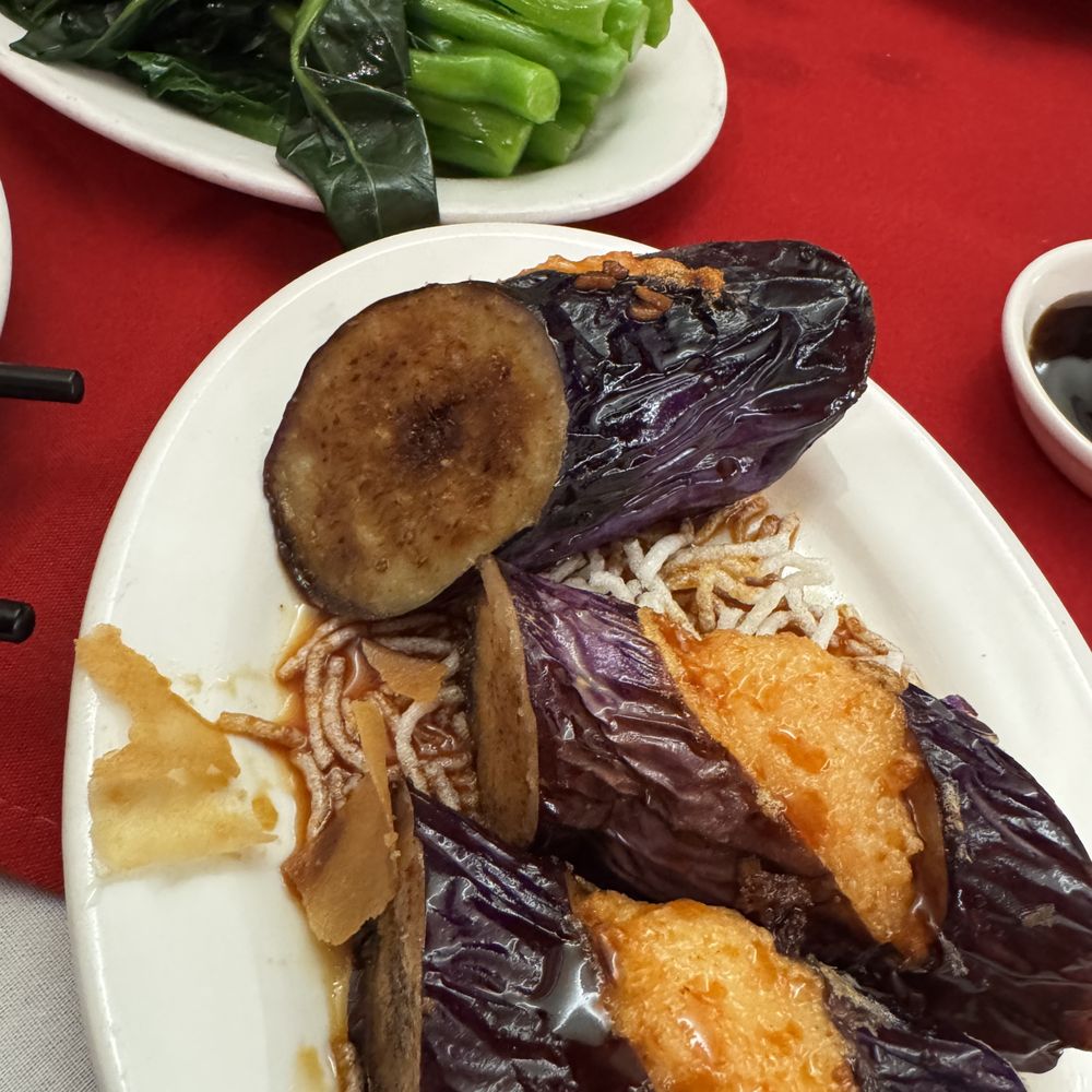 Dim Sum Go Go - eggplant w shrimp dim sum - Dim Sum Near Me - New York, New York Dim Sum Go Go - eggplant w shrimp dim sum - Dim Sum Near Me - New York, New York