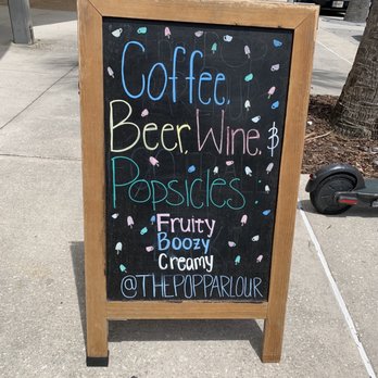 The Pop Parlour - Outside sign - Coffee & Tea Near Me - Orlando, Florida The Pop Parlour - Outside sign - Coffee & Tea Near Me - Orlando, Florida
