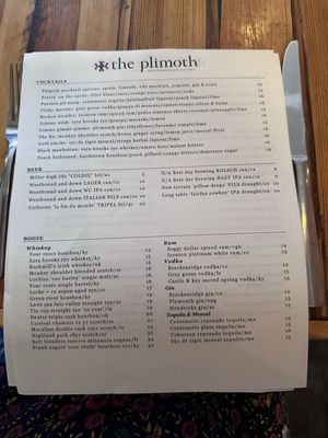 Menu photo 3 The Plimoth Denver, CO