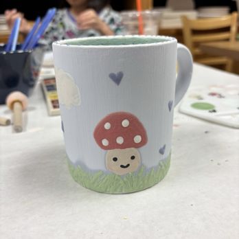 Color Me Mine - The other side of my mug - Paint-Your-Own Pottery Near Me - Daly City, California