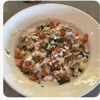BJ's Restaurant & Brewhouse - Chicken bowl very healthy brown rice mediterranean - Pizza Near Me - Cedar Park, Texas BJ's Restaurant & Brewhouse - Chicken bowl very healthy brown rice mediterranean - Pizza Near Me - Cedar Park, Texas