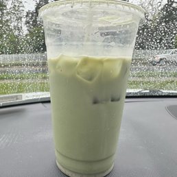 $11 strawberry matcha latte $11 strawberry matcha latte