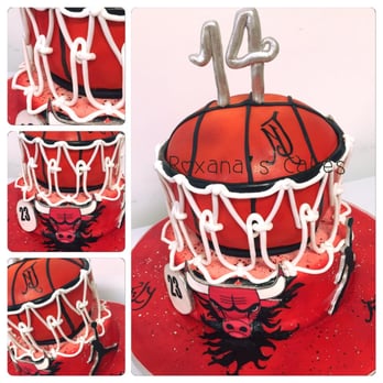 Roxana's Cakes - a basketball themed cake - Bakeries Near Me - Elizabeth, New Jersey