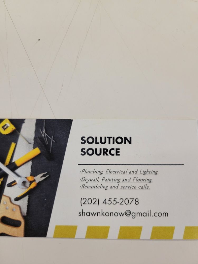 Slide of Solution Source Handyman