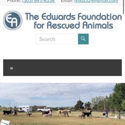 Edwards Animal Rescue - Email page