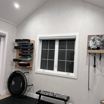 Ricardo Painting - Same home, different room. Limewash on gym room. - Painters Near Me Ricardo Painting - Same home, different room. Limewash on gym room. - Painters Near Me