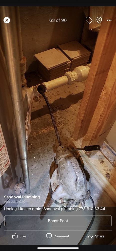 Slide of Sandoval Plumbing