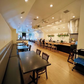 Fillet Sushi - Views from the back of the restaurant- it's surprisingly huge! - Sushi Bars Near Me - Monrovia, California