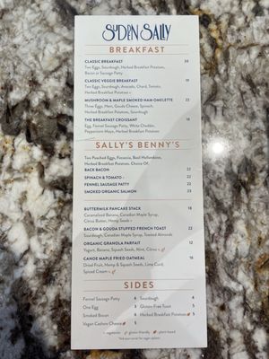 Menu photo 4 Sudden Sally Banff, AB Menu photo 4 Sudden Sally Banff, AB