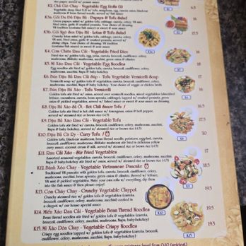 Grilled Ginger - Menu - Vietnamese Near Me - Fayetteville, North Carolina