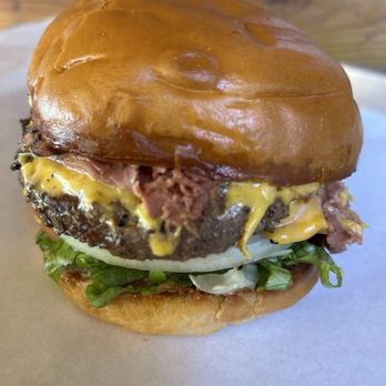 Bunz Burger - Pastrami cheeseburger - Hot Dogs Near Me - Huntington Beach, California